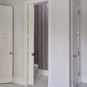 Robert Burg Design Chateau On Central Upholstered Water Closet