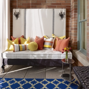 Robert Burg Design Chateau On Central Custom Patio