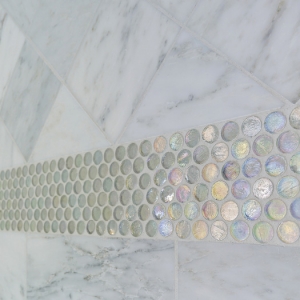 Robert Burg Design Chateau On Central Master Bath Tile Details