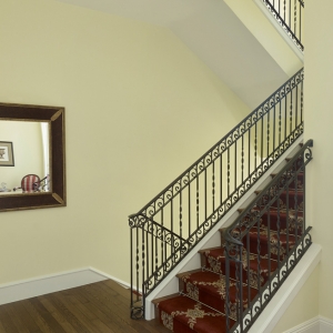 Robert Burg Design Chateau On Central Stairs Down