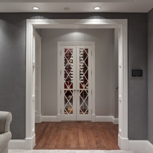 Robert Burg Design Chateau On Central Wine Cellar